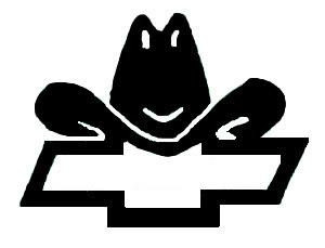 chevy cowboy hat decal