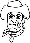 Cowboy Sticker 2