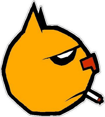 Three Floyds Gumballhead Coaster Sticker