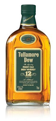 Tullamore Dew Whiskey Bottle Sticker