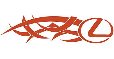 Lexus Tribal Mirrored Pair