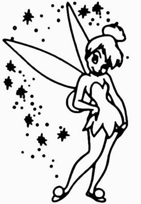 Tinkerbell Decal Sticker 4014