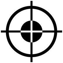 Gun Scope View Sticker