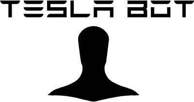 Elon Musk TESLA BOT DIE CUT DECAL 3