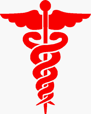 caduceus Medical Die Cut Sticker