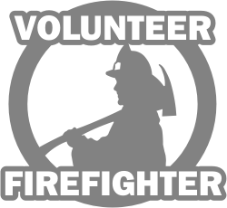 Volunteer Firefighter Decal
