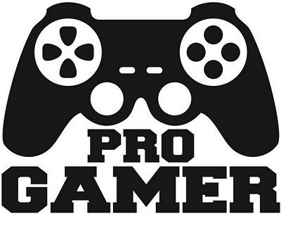 pro gamer controller die cut decal