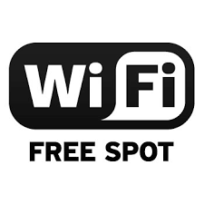 WIFI FREE SPOT WINDOW DIE CUT GAMER DECAL
