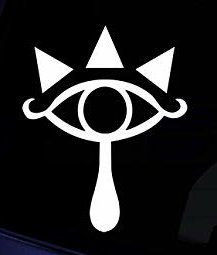 ZELDA EYE TRUTH SYMBOL DECAL