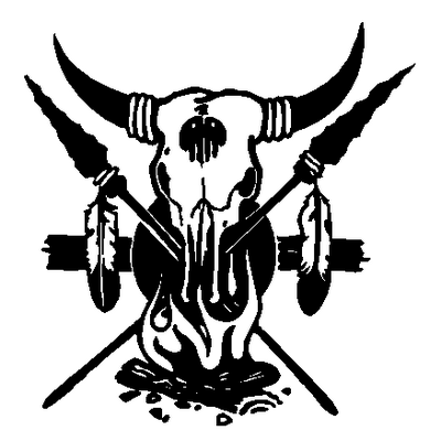 Cow Skull 3 decal 807