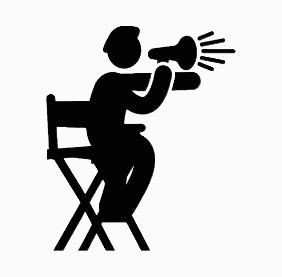 film director funny sticker