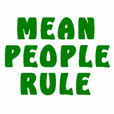 Mean Rule decal 359