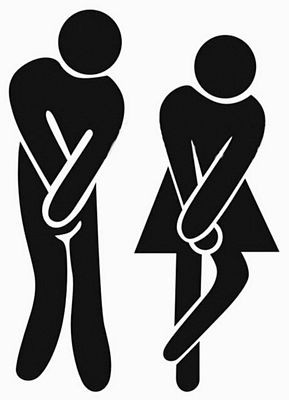 toilet logo gotta go funny decal 2