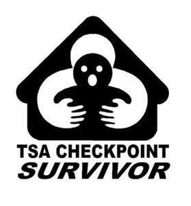 TSA Checkpoint Fun ny Decal