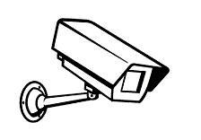 Video Camera Diecut Vinyl Car Sticker