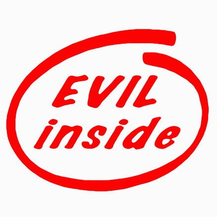 Evil Inside decal 808