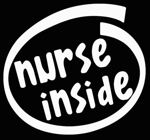 Nurse Inside Decal