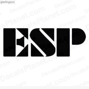 Vinyl Music ESP Sticker 1113