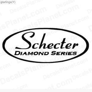 Vinyl Music SCHECTER Sticker 1097