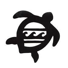 Turtle Rip Curl Hawaiian Die Cut Decal