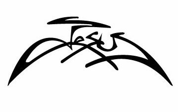 Christian Decal Jesus Signature