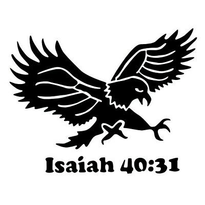 Isaiah Vinyl Car Sticker 1868