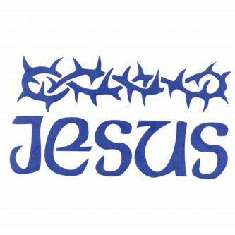 Thorn Jesus Decal 20k