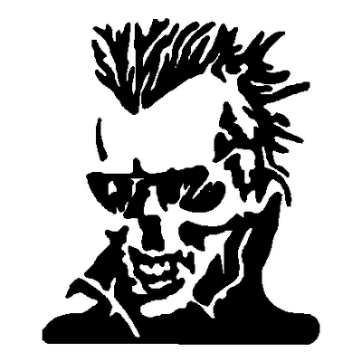 James Dean Skull decal 734