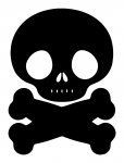 Skull Vinyl Decal Sticker 81