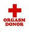Orgasm Donor Decal