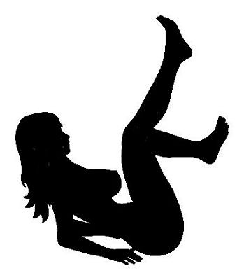 Trucker Girl Decal 02