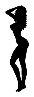 Trucker Girl Decal 04