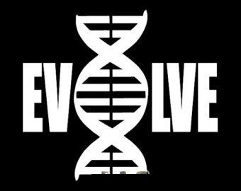 DNA EVOLVE DIE CUT DECAL