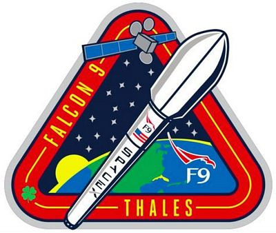 SpaceX falcon 9 thales