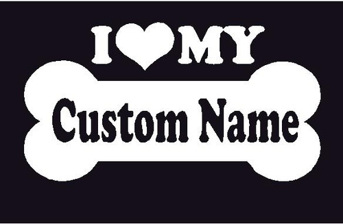1 I Love my Custom Name