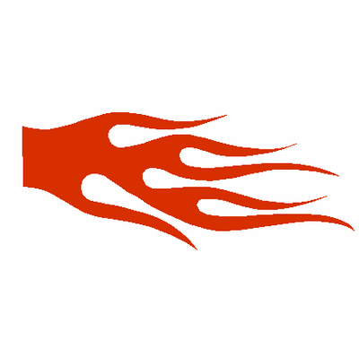 Flame Decal Designs 036