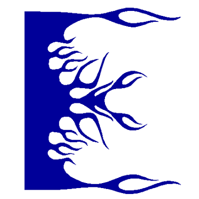 Flame Decal Designs 097