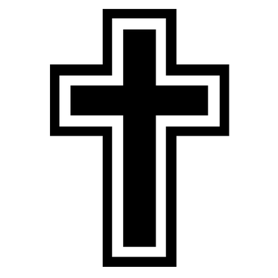 Cross Decal 056
