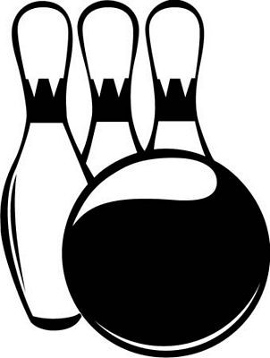 Bowling Sticker
