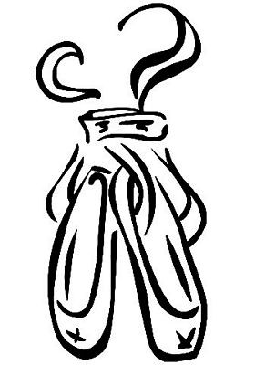 Dance Shoes Clipart Sticker