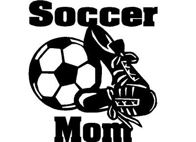Soccer Mom Adhesive Vinyl Decal