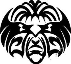Tribal Design Diecut Decal 21