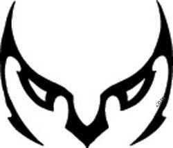 Tribal Design Diecut Decal 23