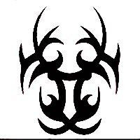 Tribal Sticker Design 2313