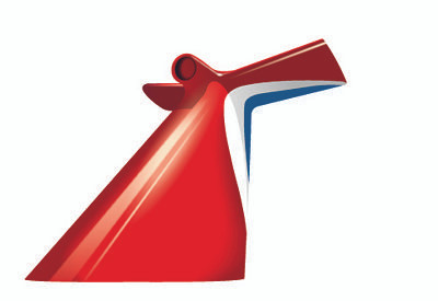 Carnival Funnel Logo Sticker