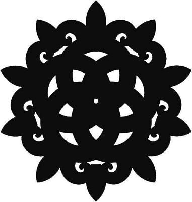 Celtic Design Girl Sticker 4