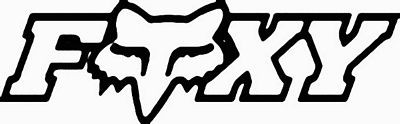 FOXY Vinyl Die Cut Decal Sticker