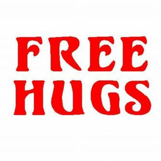 Free Hugs Decal 10a