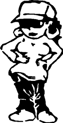 Hip Chick Sticker 152