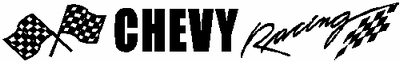 Chevy Racing Decal
